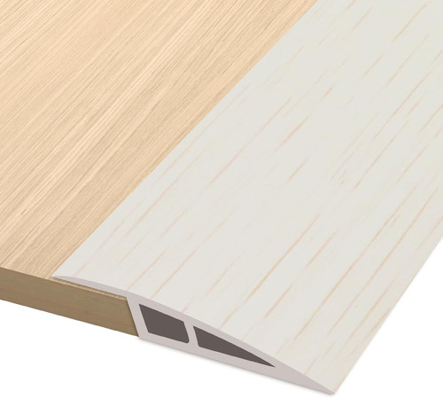 Vinyl door threshold flooring - door,