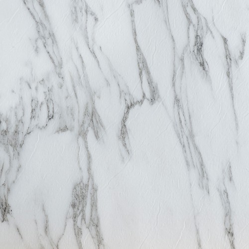 Bianco marble vinyl tiles - vinyl, peel