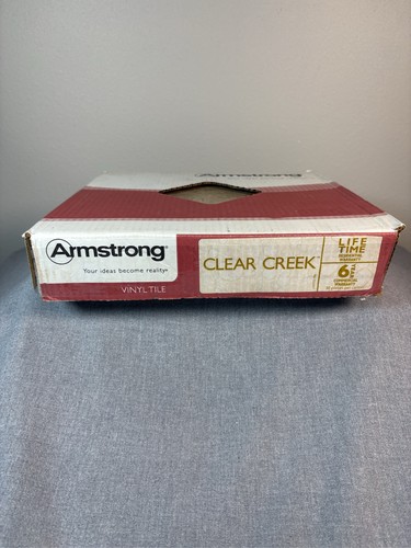 Armstrong clear creek vinyl - clear,